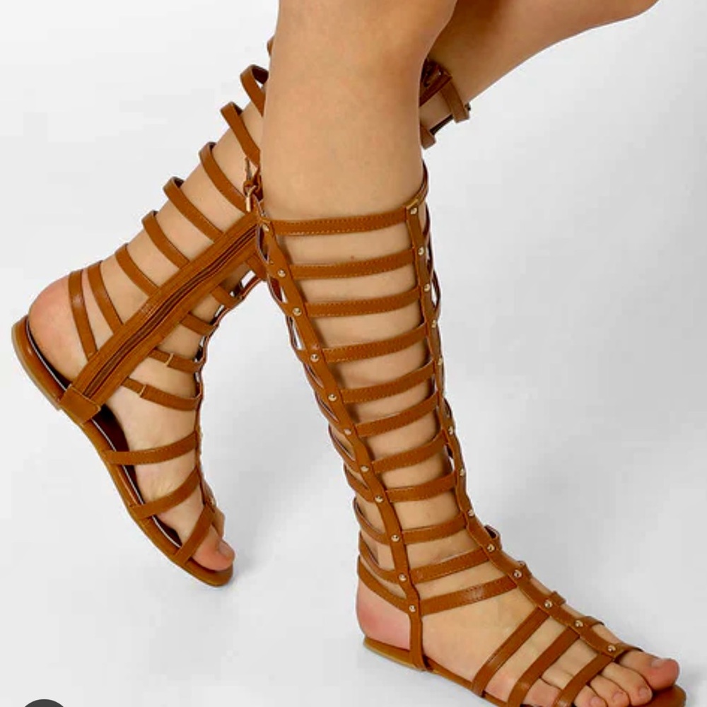 Dollhouse glatiator Sandals Brand New